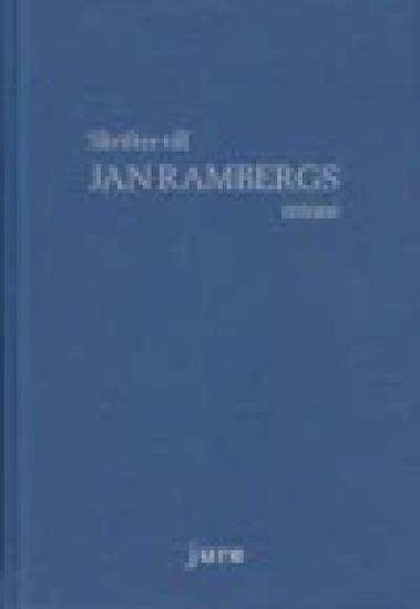 Skrifter till Jan Rambergs minne