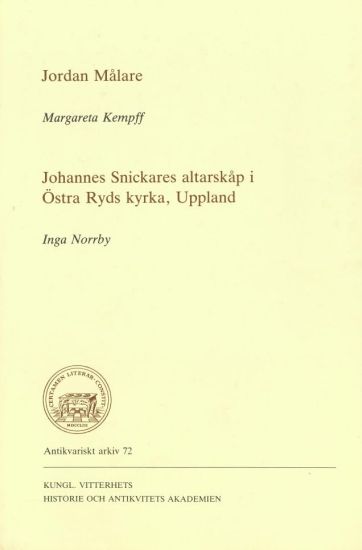 Jordan Målare : Johannes Snickares altarskåp i Östra Ryds kyrka, Uppland