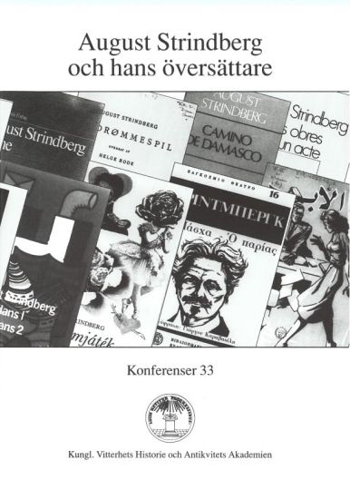 August Strindberg och hans översättare : Föredrag vid symposium i Vitterhetsakademien 8 september 1994