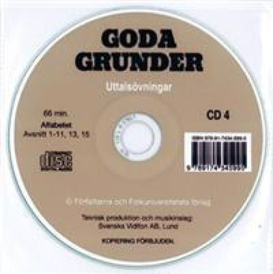 Goda Grunder cd audio uttal