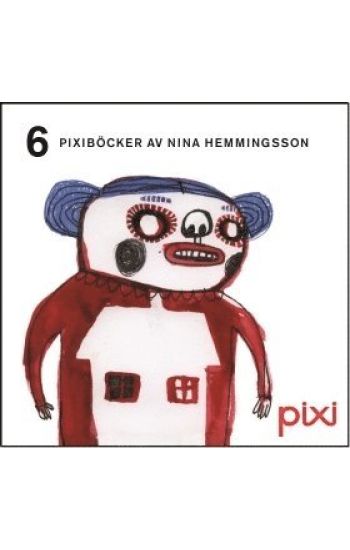 6 Pixiböcker av Nina Hemmingsson