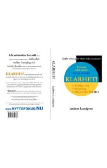 Klarhet! : enkla verktyg för bättre mål och planer