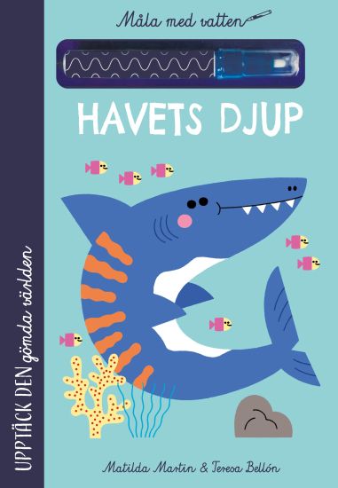 Måla med vatten - Havets djup