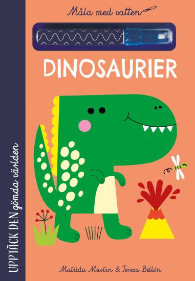 Måla med vatten - Dinosaurier