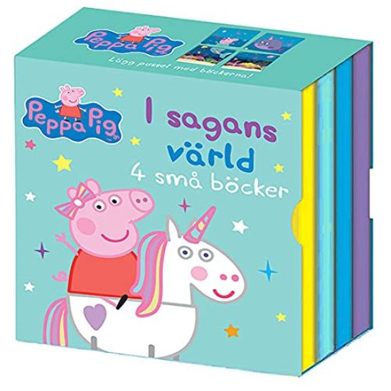 I sagans värld 4 små böcker