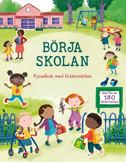 Börja skolan: pysselbok med klistermärken