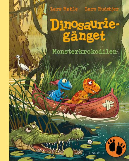 Kansikuva: Dinosauriegänget. Monsterkrokodilen