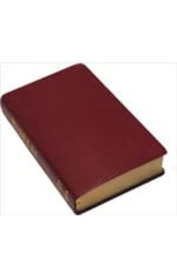Folkbibeln 2015 Storformat röd cabraskinn