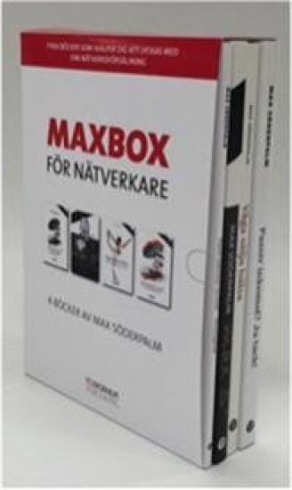 Maxbox för Nätverkare - Fyra böcker som hjälper dig att lyckas med din nätverksförsäljning