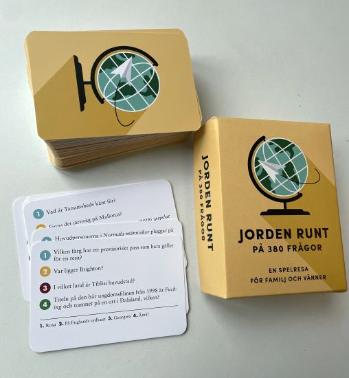 Jorden runt på 380 frågor
