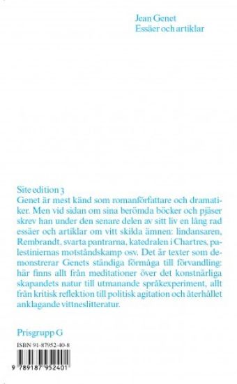 Essäer och artiklar