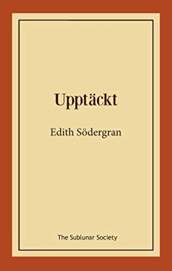 Upptäckt