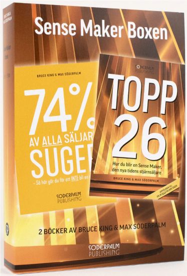 Sense Maker Boxen - 2 böcker av Bruce King och Max Söderpalm