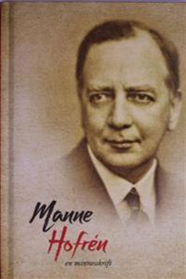 Manne Hofrén - en minnesskrift