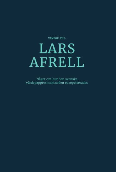 Vänbok Lars Afrell
