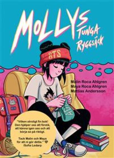 Mollys tunga ryggsäck