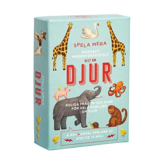 Spela mera: Allt om djur