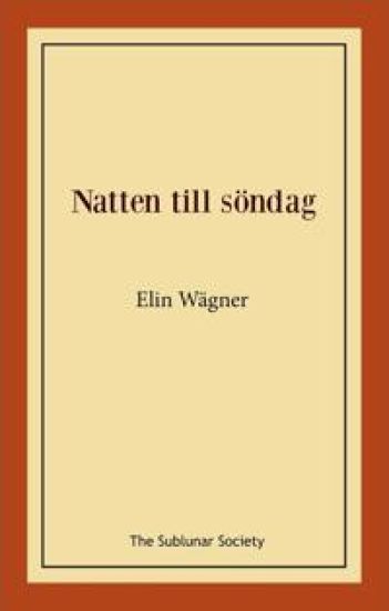 Natten till söndag