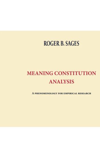 Meaning Constitution Analysis av Roger B. Sages