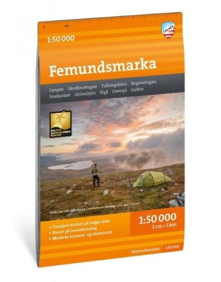 Kansikuva: Femundsmarka Hiking Map