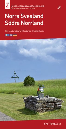 4 Norra Svealand-Södra Norrland B&T Nr 4 : Skala 1:250.000