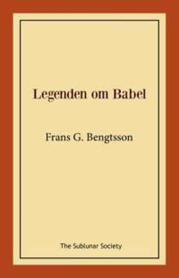 Legenden om Babel