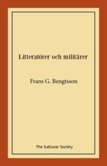 Litteratörer och militärer