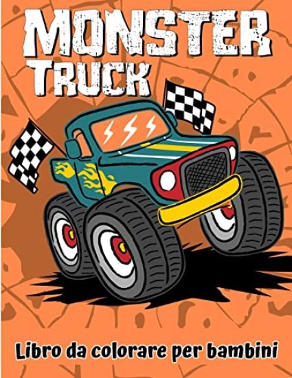 Libro da colorare di Monster Truck