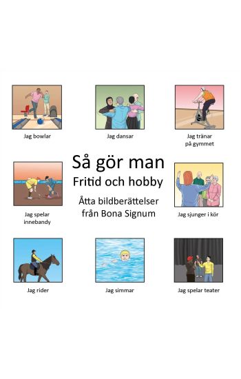 Så gör man Fritid och hobby - ask med åtta bildberättelser