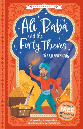 Ali Baba and the Forty Thieves (lättläst) (med bonusmaterial)