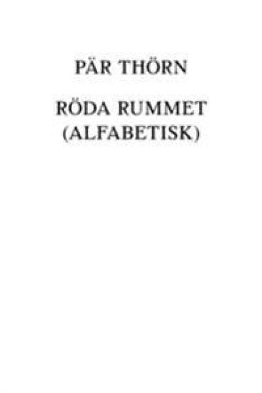 Röda Rummet (alfabetisk)