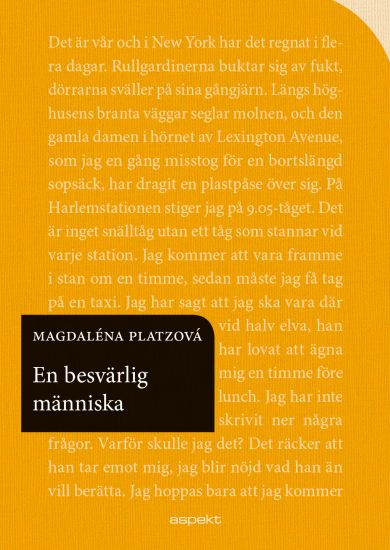 En besvärlig människa