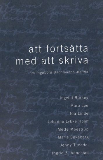 Att fortsätta med att skriva