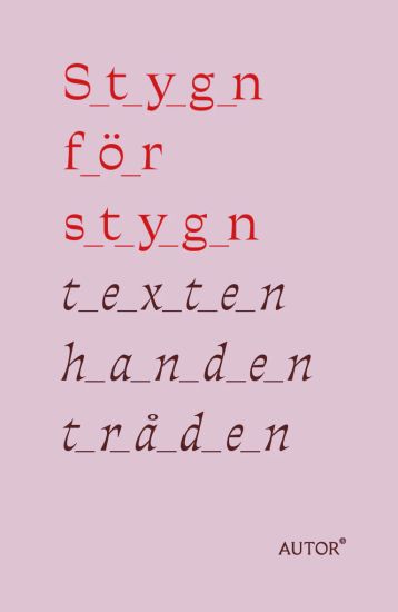Stygn för stygn