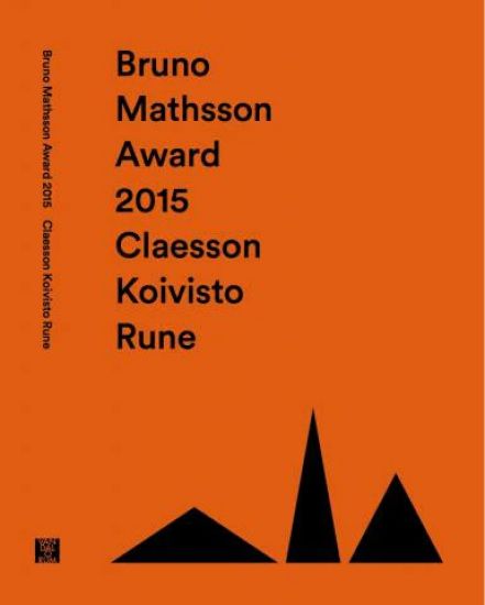 Bruno Mathsson Award 2015: Claesson Koivisto Rune