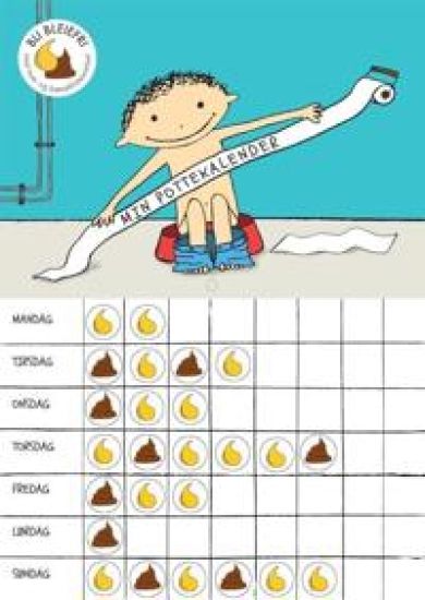 Min Pottekalender; Bli bleiefri med Markus & Mina