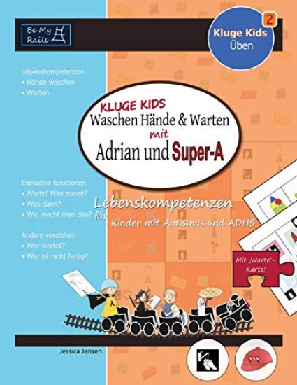 KLUGE KIDS Waschen Hände & warten mit Adrian und Super-A