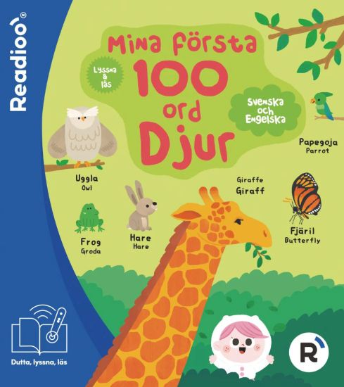 Mina första 100 ord : djur (tvåspråkig)