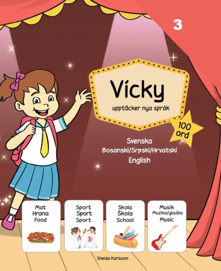 Vicky upptäcker nya språk 3. Bosniska / serbiska / kroatiska