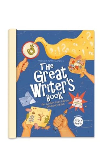 The Great Writer's Book: DIY Craft & Writing Activity Book with Stickers, Cutouts and Certificate Create Greeting Cards, Jokes, Stories and More Gifts