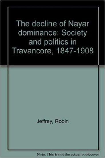 The Decline of Nair Dominance