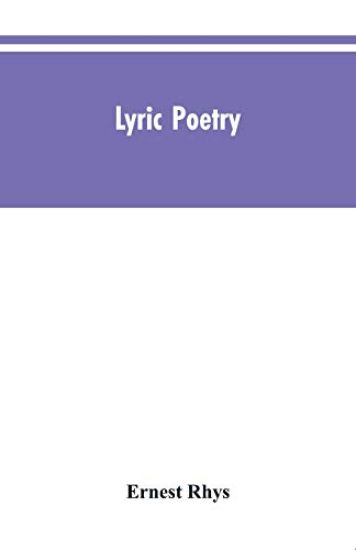 Lyric poetry