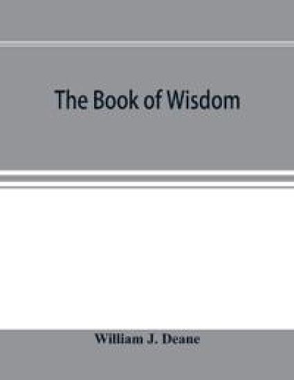 The book of Wisdom