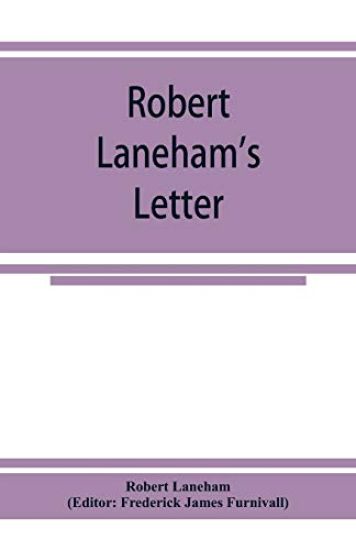 Robert Laneham's letter