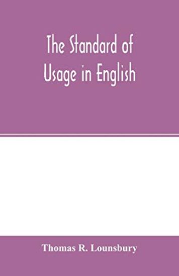 The standard of usage in English