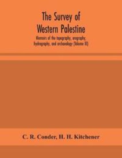 The survey of western Palestine