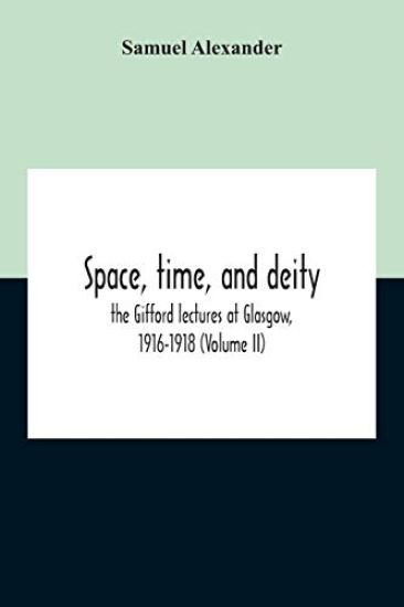 Space, Time, And Deity