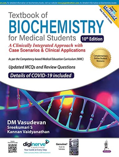 Textbook of Biochemistry for Medical Students
