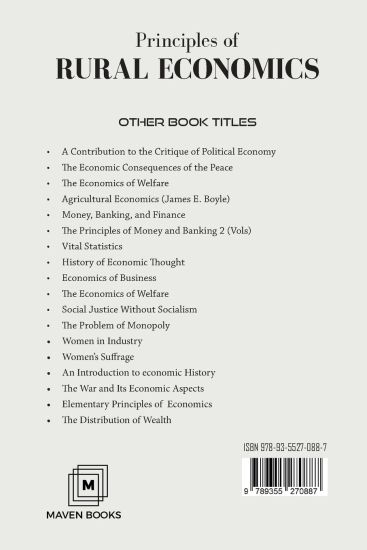 Principles of Rural Economics