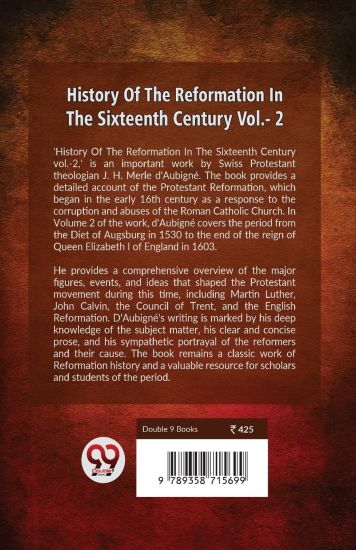 History Of The Reformation In The Sixteenth Century vol.-2